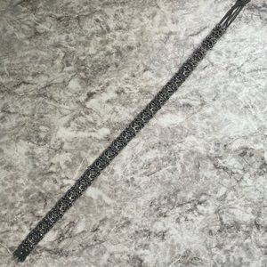 Kendra Scott Gun Metal Choker with Tassel